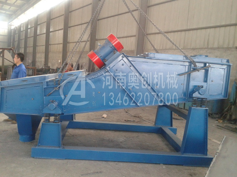 水洗砂分級直線振動篩