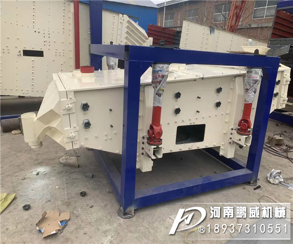 方形搖擺篩出料口不耐磨漏粉怎么解決？