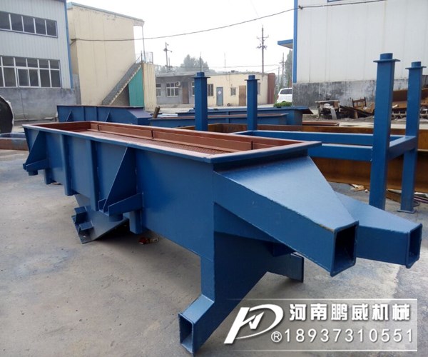 直線振動(dòng)篩工作原理及外形結(jié)構(gòu)圖