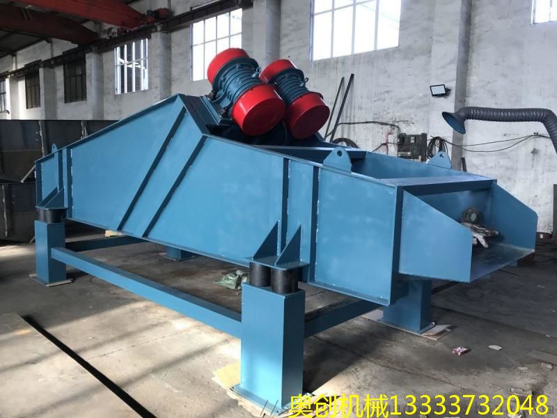 直線脫水篩不走料怎么解決？